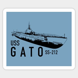 USS Gato Sticker